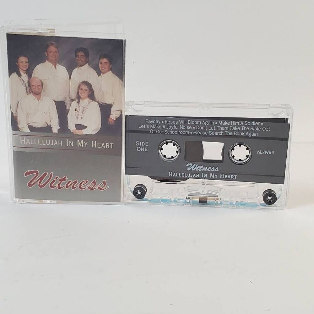 Witness - HALLELUJAH IN MY HEART [Cassette Tape]